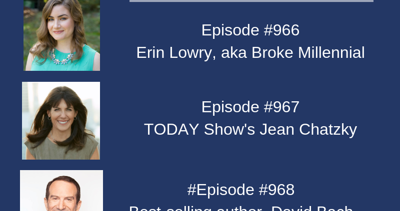 Money Smart Week podcast series episode numbers