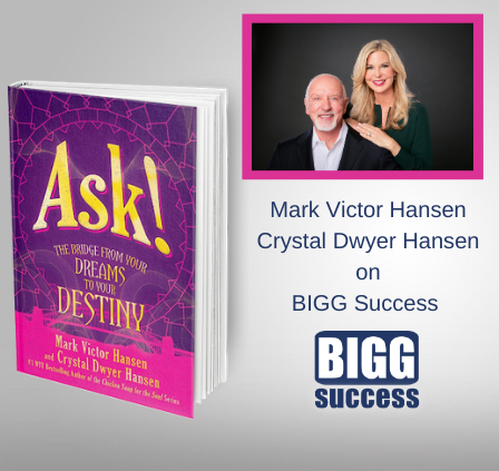 Image of Mark Victor Hansen and Crystal Hansen with their new book Ask